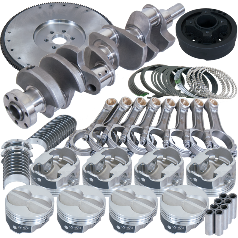 Eagle Ford 302 3.400in Crank 5.400in I-Beam Rods 4.060in Pistons 157 Tooth FW Balanced Assembly - B16323LS060