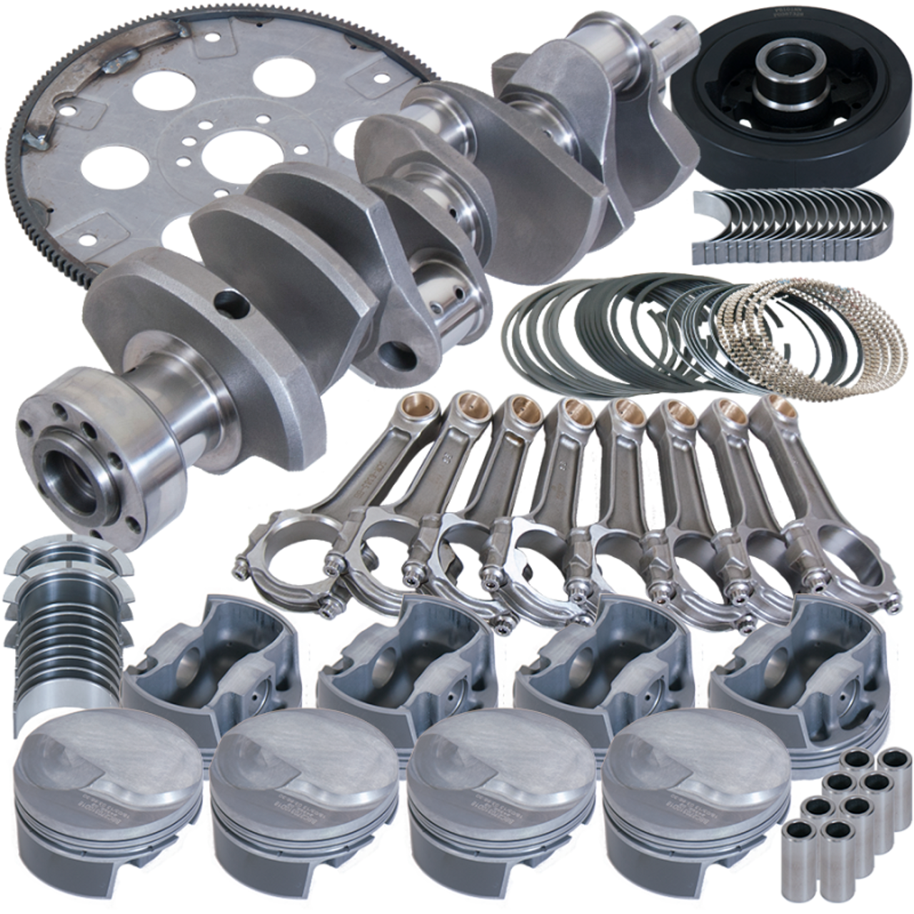 Eagle Chevy 496 1pc Rear Main Seal Balanced Rotating Assembly - B18022L060