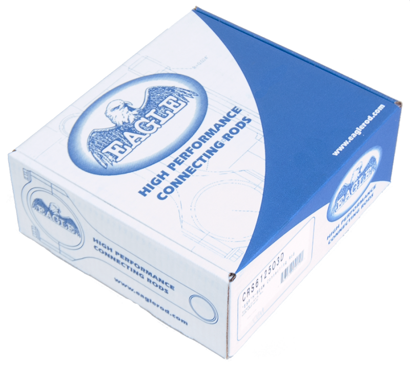 Eagle Chevrolet LS H-Beam Connecting Rod (Set of 8) - CRS6125O3D