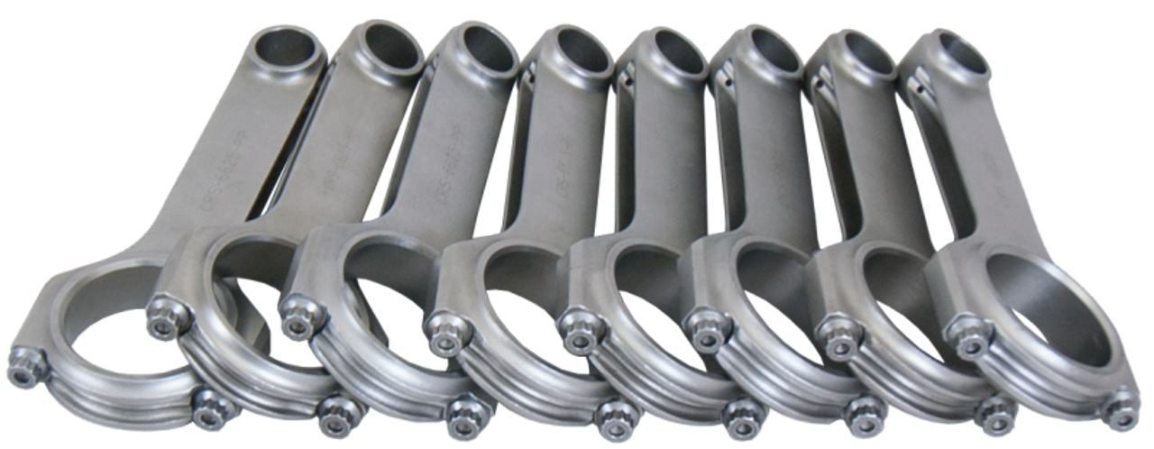 Eagle Pontiac 400/455 Press Fit H-Beam Connecting Rod (Set of 8) - CRS6625PP3D