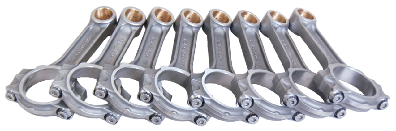 Eagle Ford Small Block 4340 Forged I-Beam Connecting Rod 5.400in (Set of 8) - FSI5400FB