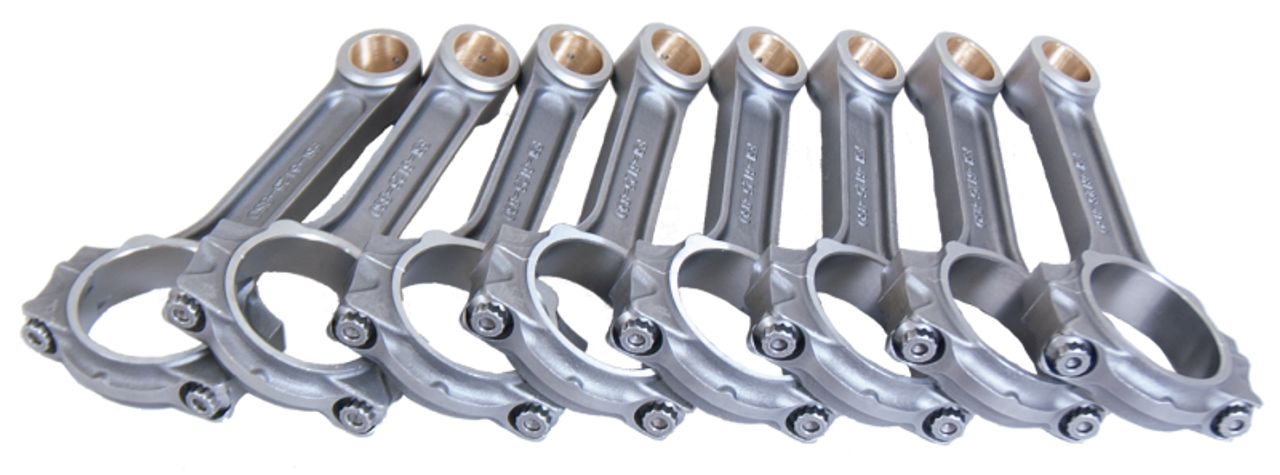 Eagle Chevrolet LS 4340 I-Beam Connecting Rod 6.125in (Set of 8) - FSI6125O