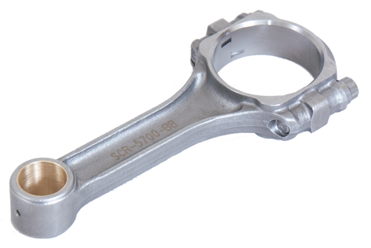 Eagle Chevrolet SB 5.700in 5.700in 5140 Steel 3/8in ARP8740 Bolts I-Beam Connecting Rods - Set of 8 - SIR5700CM