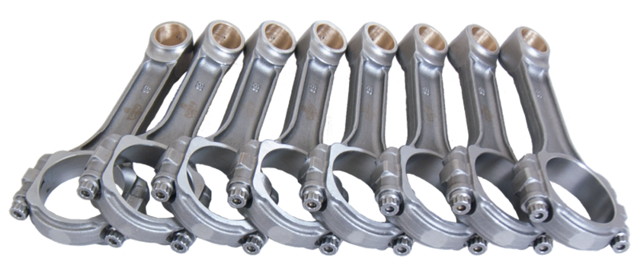 Eagle Chevrolet Small Block 6.000in Bushed I-Beam Rod Set - SIR6000BBLW