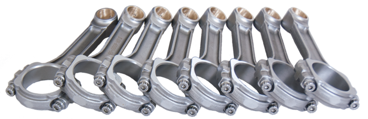 Eagle Chevrolet 6.000in 5140 Steel I-Beam Connecting Rods (Set of 8) - SIR6000SBLW