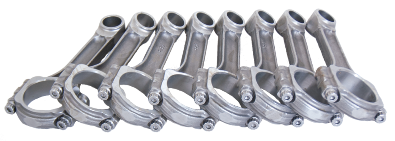 Eagle Chevrolet 400/350 Press-Fit I-Beam Connecting Rod Set (Set of 8) - SIR6000SPLW