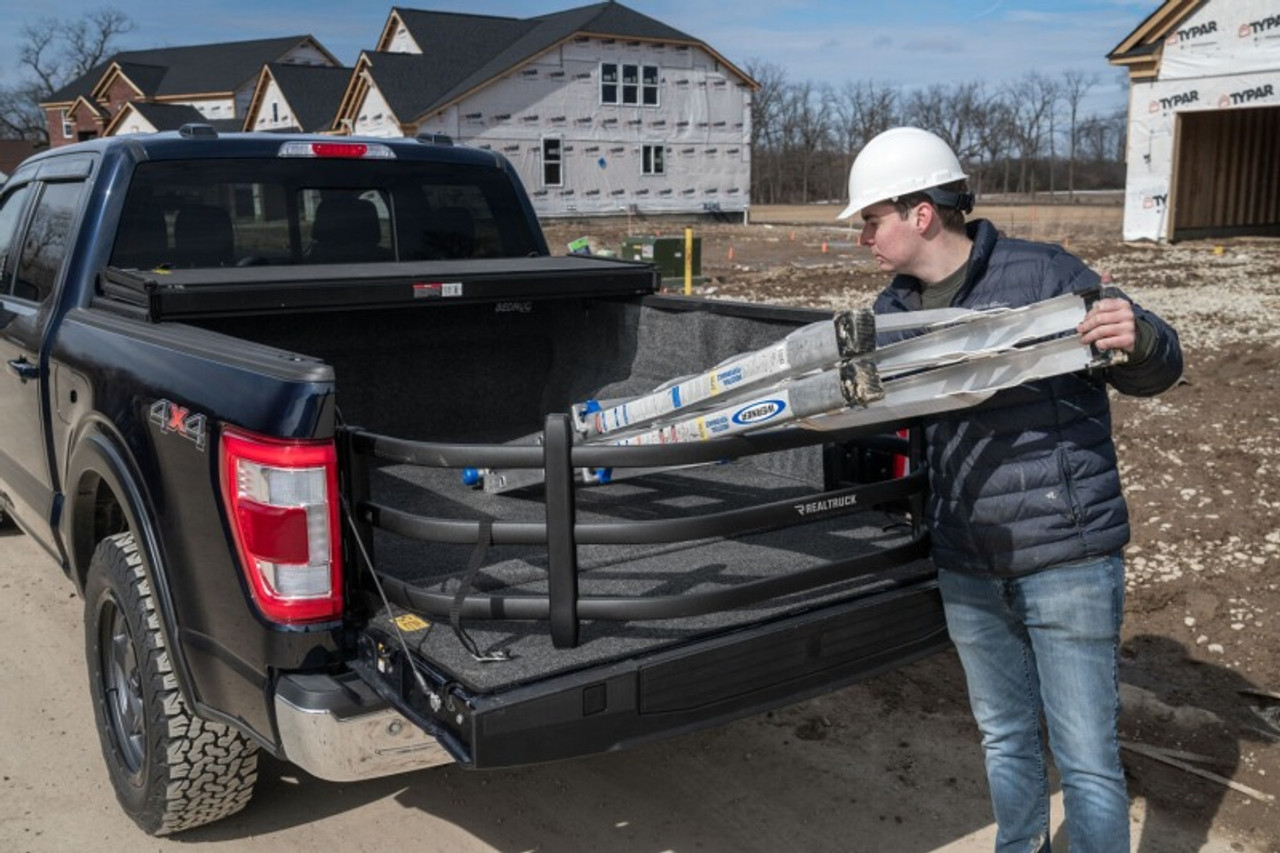 AMP Research 04-22 Ford F-150 Bedxtender HD Sport - Black (Optional No-Drill Brkt 74602-01A) - 74803-01A