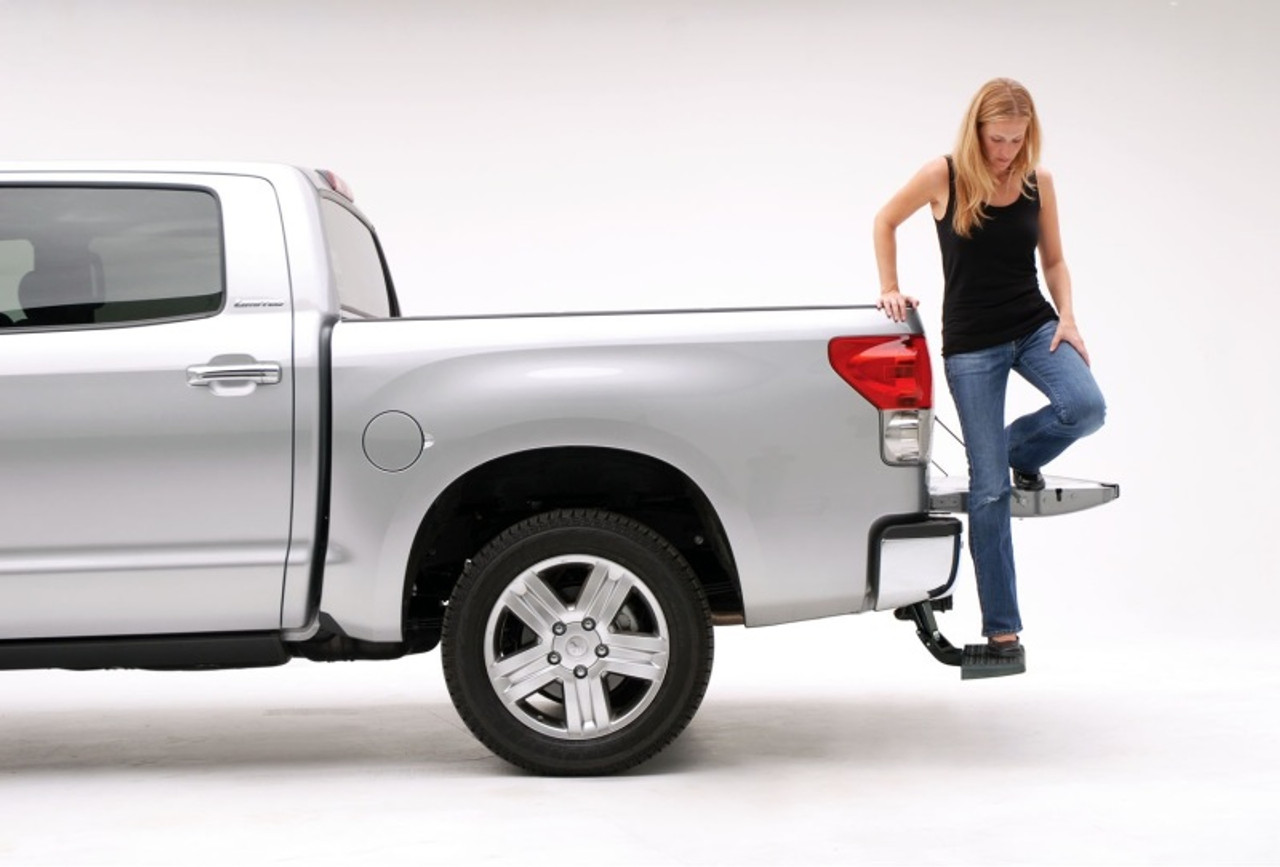 AMP Research 2022 Toyota Tundra BedStep - Black - 75329-01A
