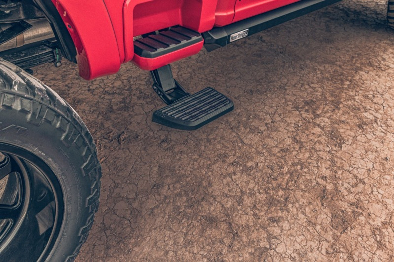 AMP Research 2023 Ford F-250/350 SuperDuty All Beds Passenger Side ONLY BedStep2 - Black - 75423-01A