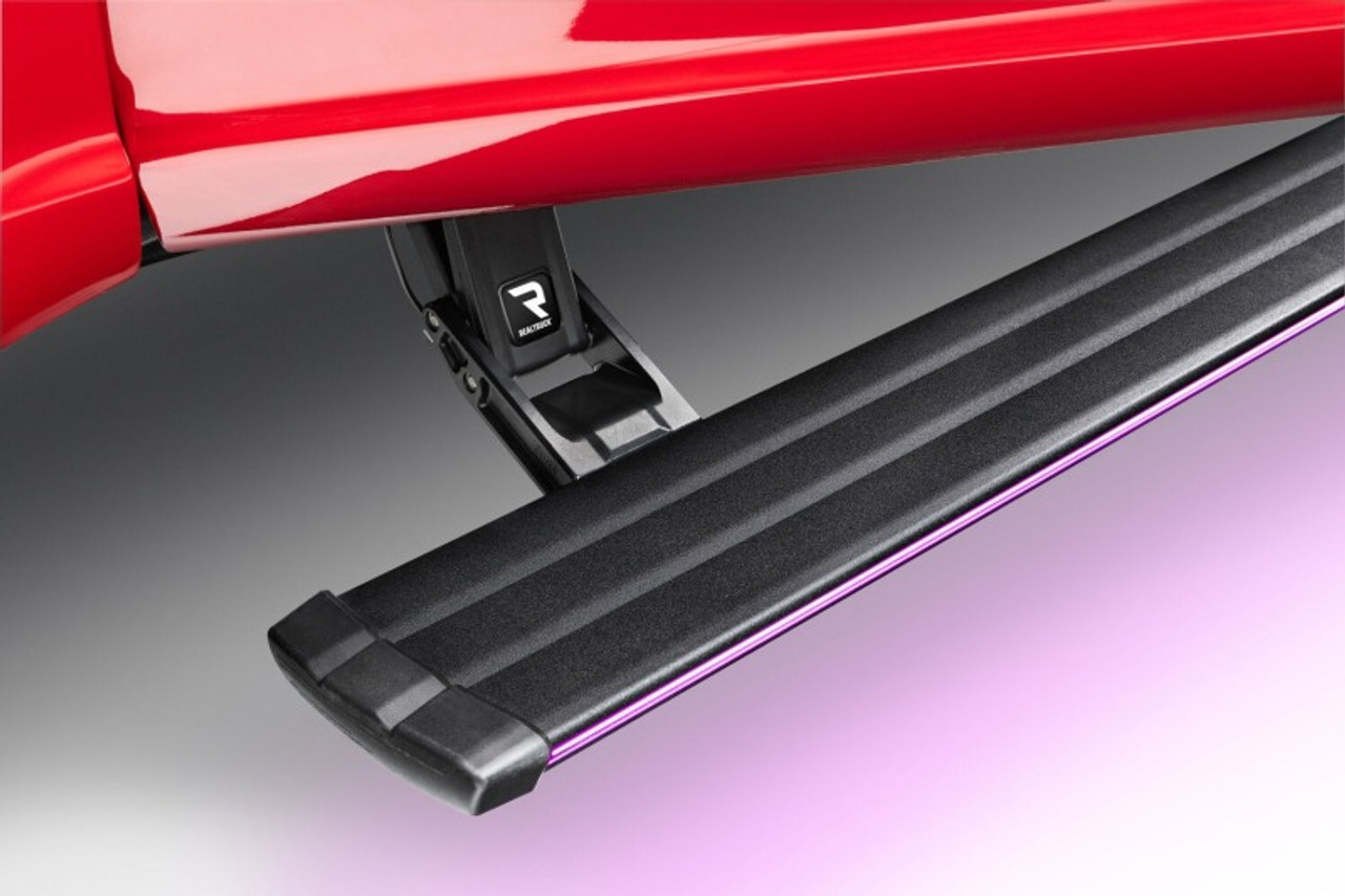 AMP Research 22-23 Ford F-250/350/450 All Cabs (Fits Only Sync 4 Models) PowerStep Plug N Play - Blk - 76242-01A
