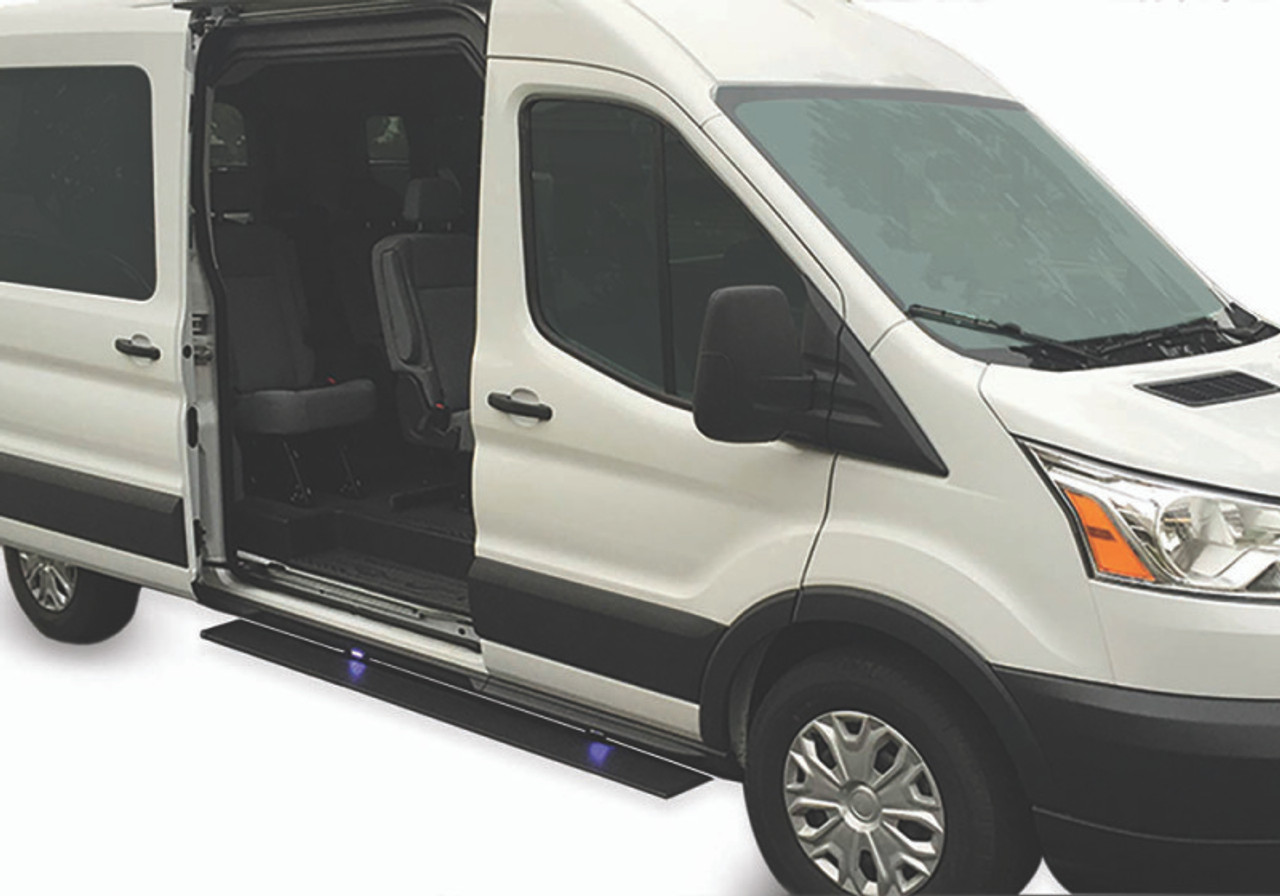 AMP Research 19-21 Mercedes Sprinter Van PowerStep - Black - 76264-01A