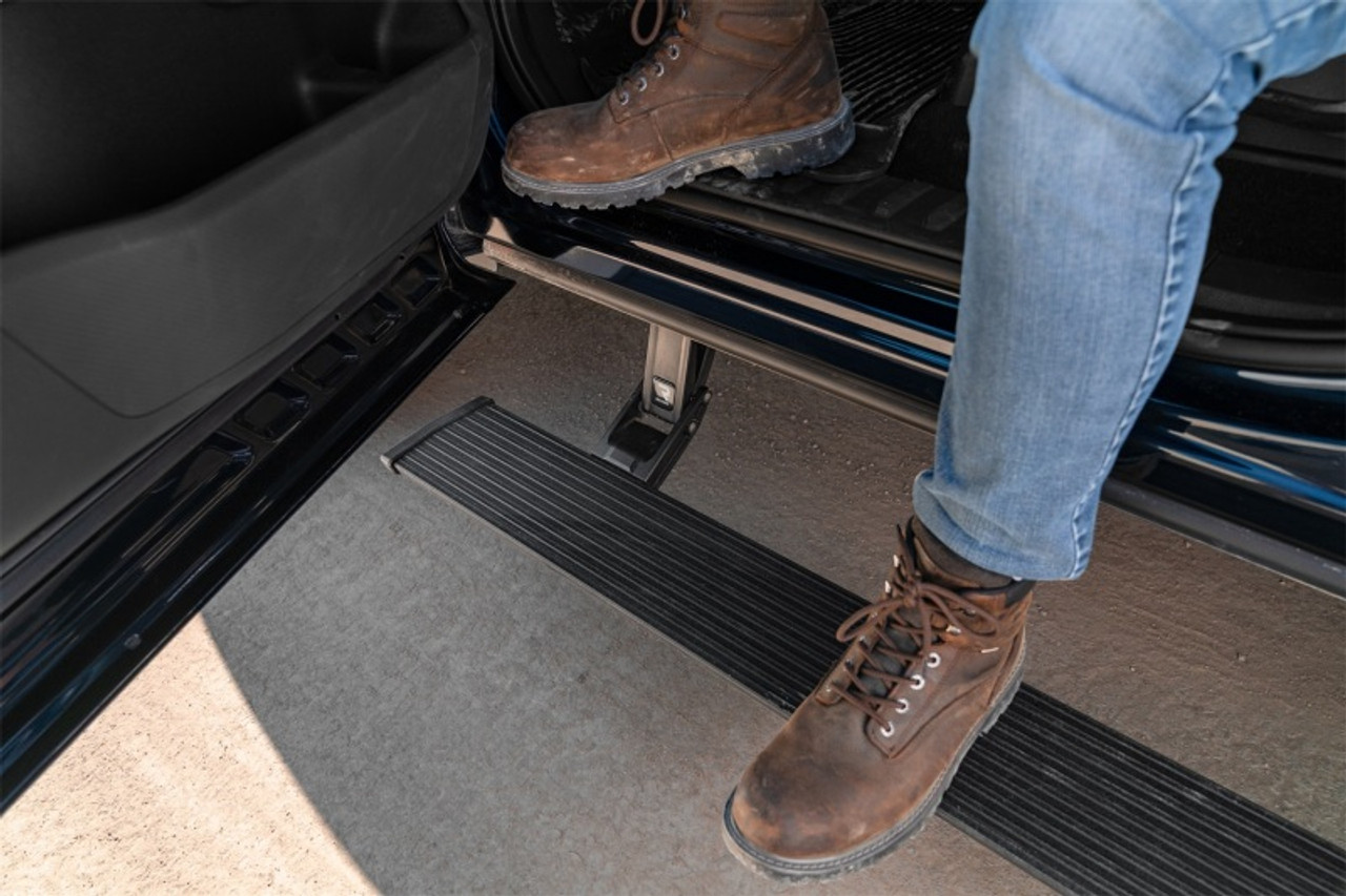 AMP Research 21-25 Chevrolet Suburban/Tahoe & Cadillac Escalade PowerStep - Black - 76327-01A