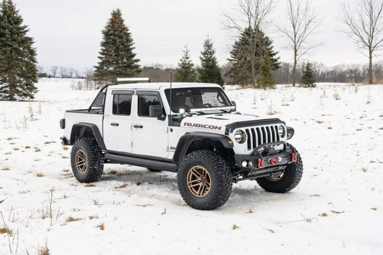 AMP Research 20-24 Jeep JT Gladiator (Launch/Overlnd/Rubicon/Sport/Sport S) PowerStep XL - Black - 77135-01A