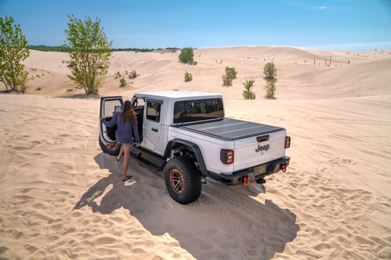 AMP Research 20-24 Jeep JT Gladiator (Launch/Overlnd/Rubicon/Sport/Sport S) PowerStep XL - Black - 77135-01A