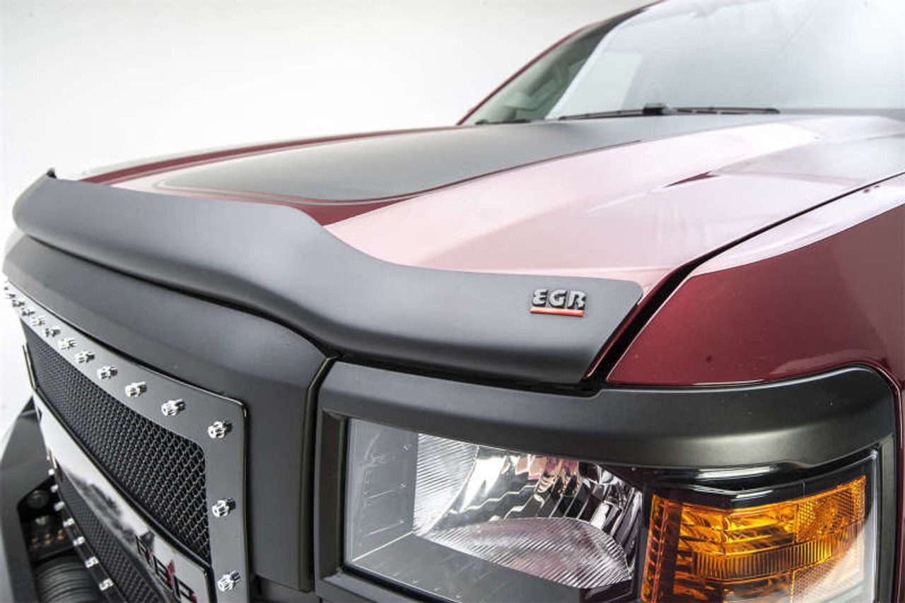 EGR 14+ GMC Sierra Superguard Hood Shield - Matte (301585) - 301585