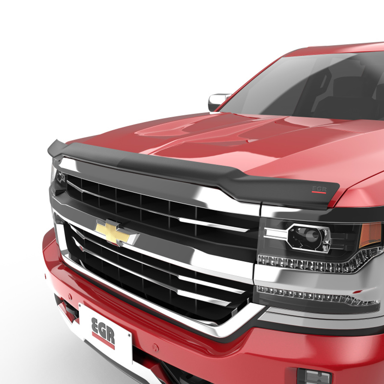 EGR 16+ Chev Silverado LD Superguard Hood Shield - Matte - 301675