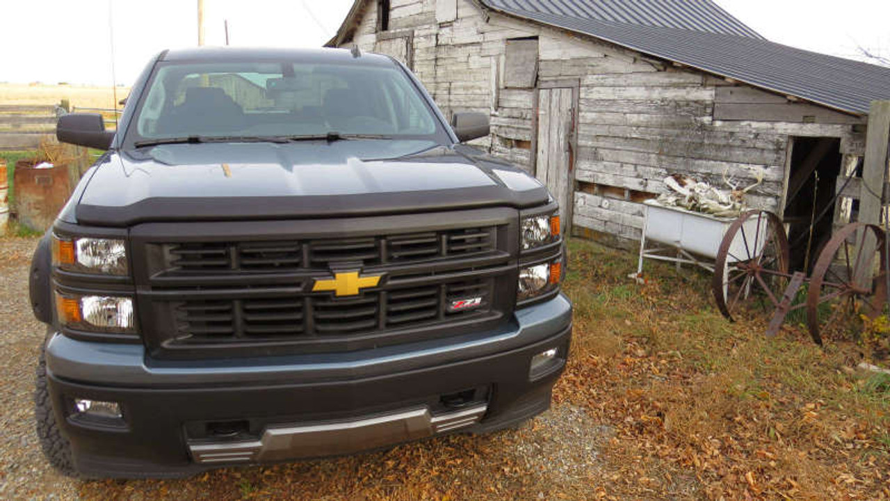 EGR 16+ Chev Silverado LD Superguard Hood Shield - Matte - 301675