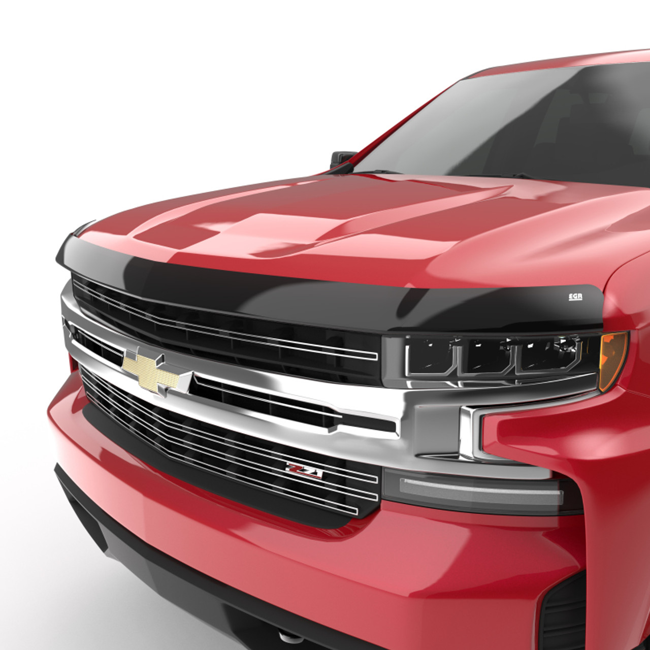 EGR 2019 Chevy 1500 Super Guard Hood Guard - Dark Smoke - 301691