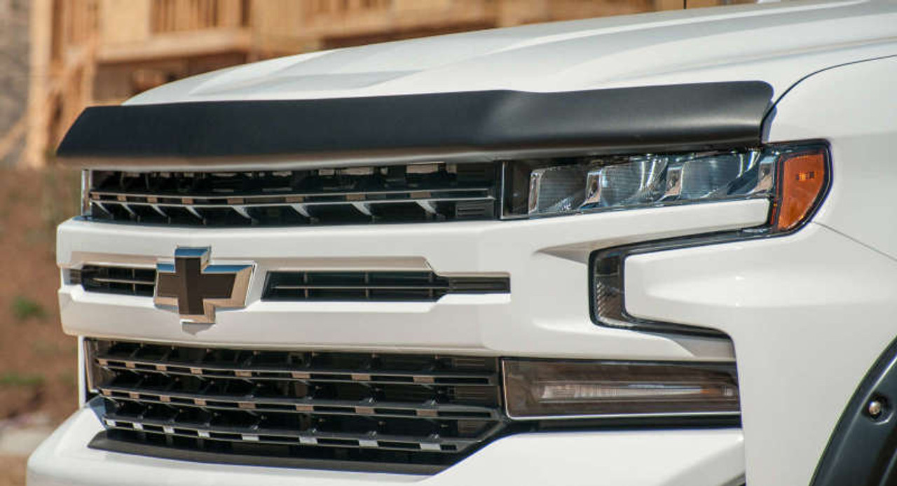 EGR 2019 Chevy 1500 Super Guard Hood Guard - Dark Smoke - 301691