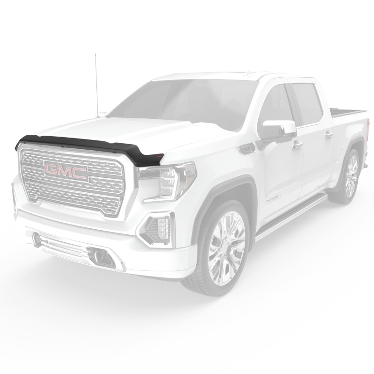 EGR 2019 GMC Sierra Superguard Hood Shield (301791) - Dark Smoke - 301791