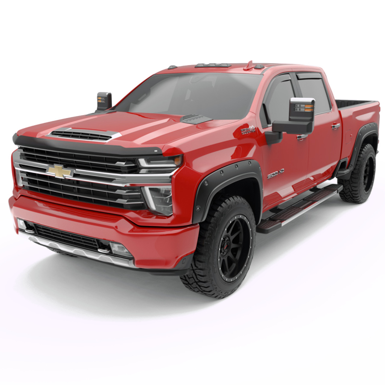 EGR 2020+ Chevy Silverado HD Superguard Hood Shield (301881) - Dark Smoke - 301881