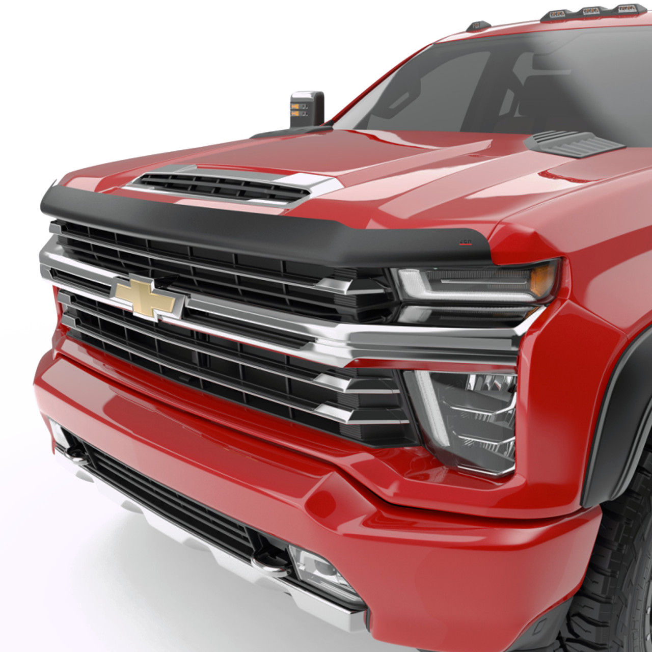 EGR 20-23 Chevrolet Silverado 2500 HD / 3500 HD Superguard Hood Shield (301885) - Matte Black - 301885