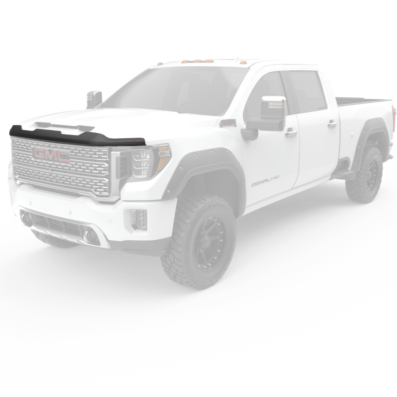 EGR 20+ GMC Sierra  Superguard Hood Shield - Dark Smoke - 301951