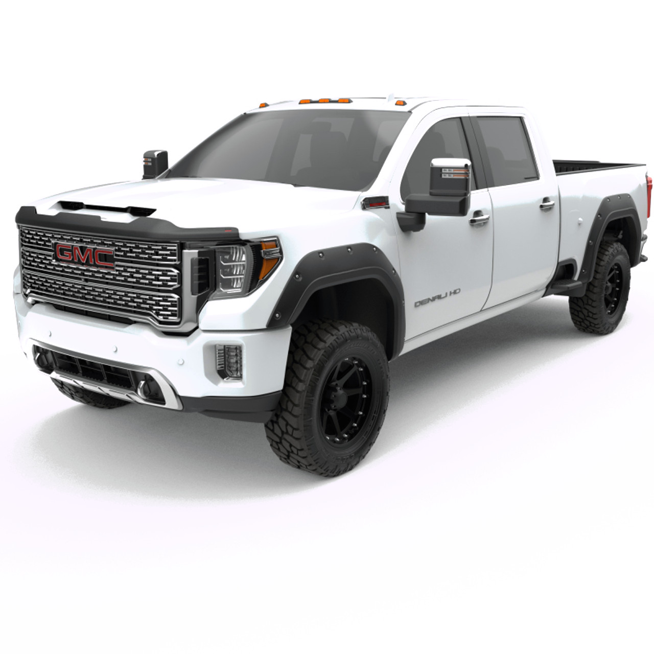 EGR 20+ GMC Sierra  Superguard Hood Shield - Dark Smoke - 301951
