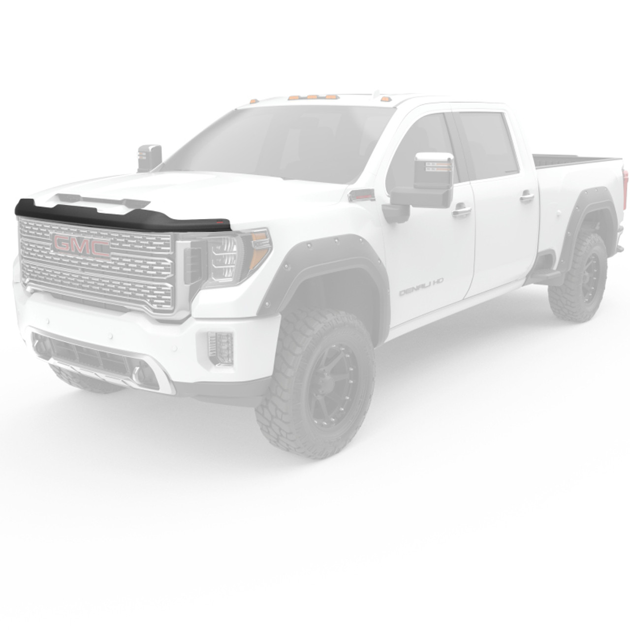EGR 20+ GMC Sierra  Superguard Hood Shield - Dark Smoke - 301951