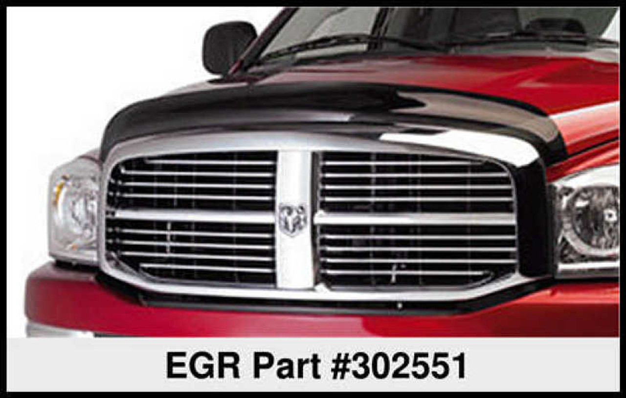 EGR 06+ Dodge F/S Pickup Superguard Hood Shield (302551) - 302551