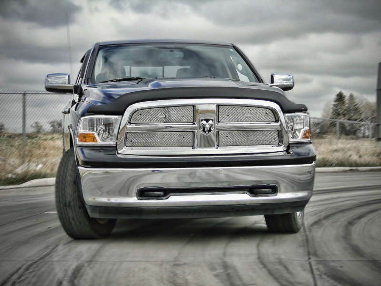 EGR 09-13 Dodge Ram Pickup Superguard Hood Shield - Matte (302655) - 302655
