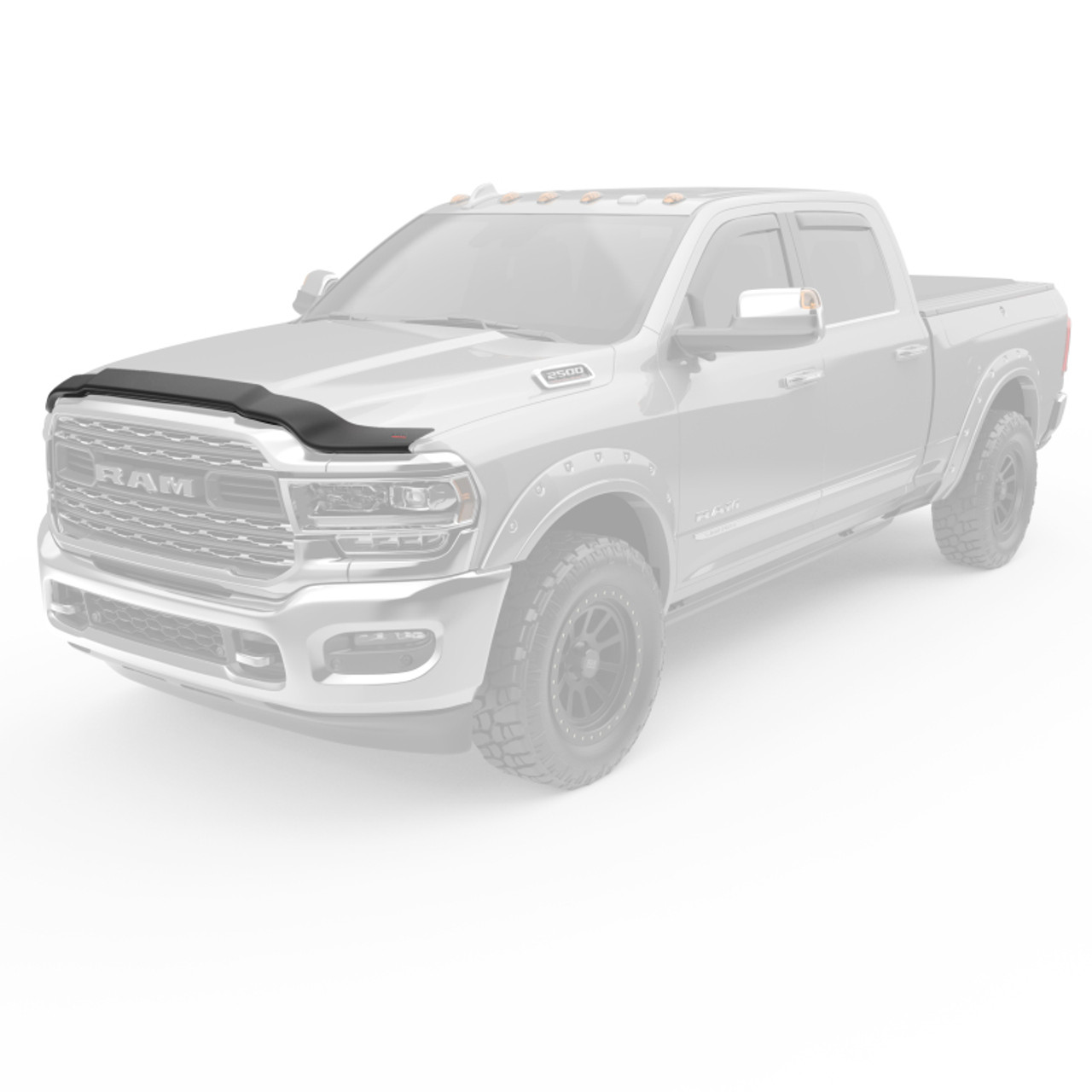 EGR 20+ Dodge Ram HD Superguard Hood Shield (302861) - 302861