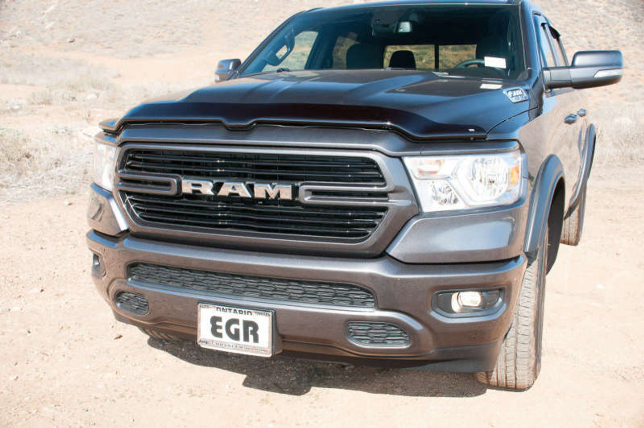 EGR 2019 Dodge Ram 1500 Superguard Hood Shield - Dark Smoke - 302951