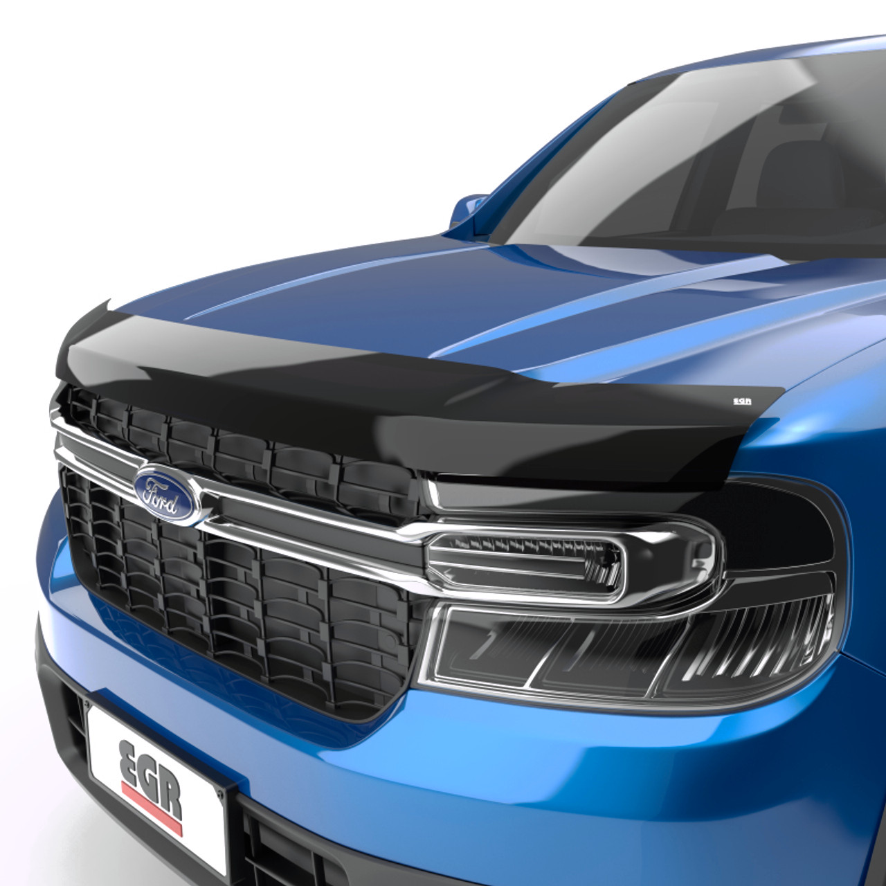EGR 22-23 Ford Maverick Lariat XL XLT Hood Guard - Dark Smoke - 303591