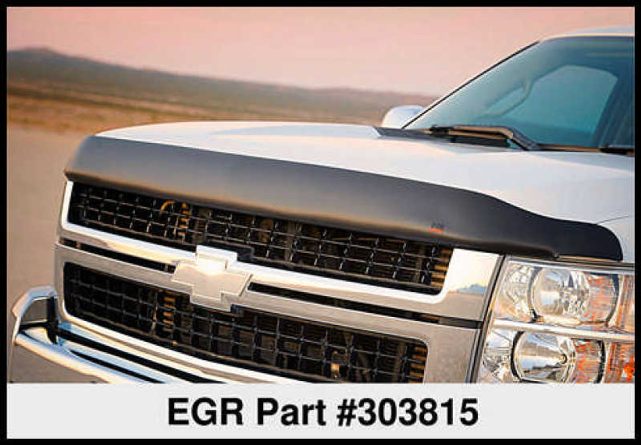 EGR 11-12 Ford Super Duty Superguard Hood Shield - Matte - 303815