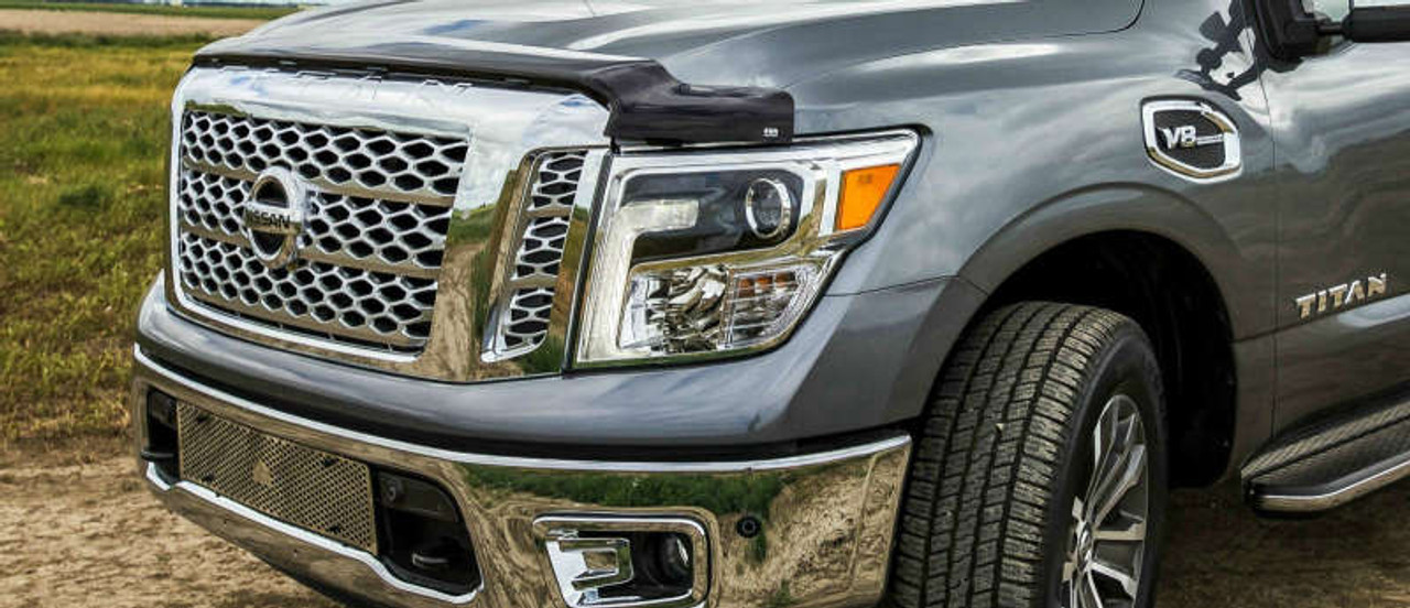 EGR 16+ Nissan Titan XD Superguard Hood Shield (305901) - 305901
