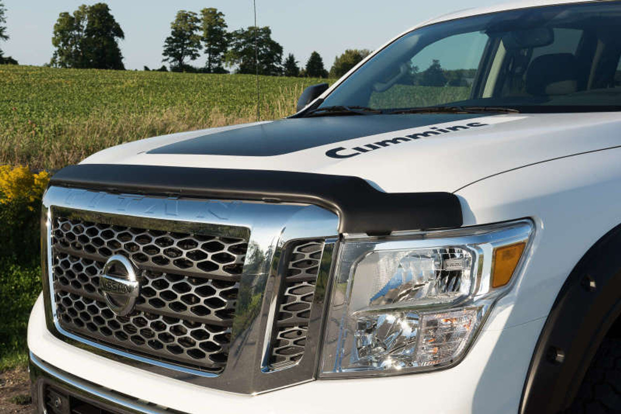 EGR 16+ Nissan Titan XD Superguard Hood Shield - Matte - 305905