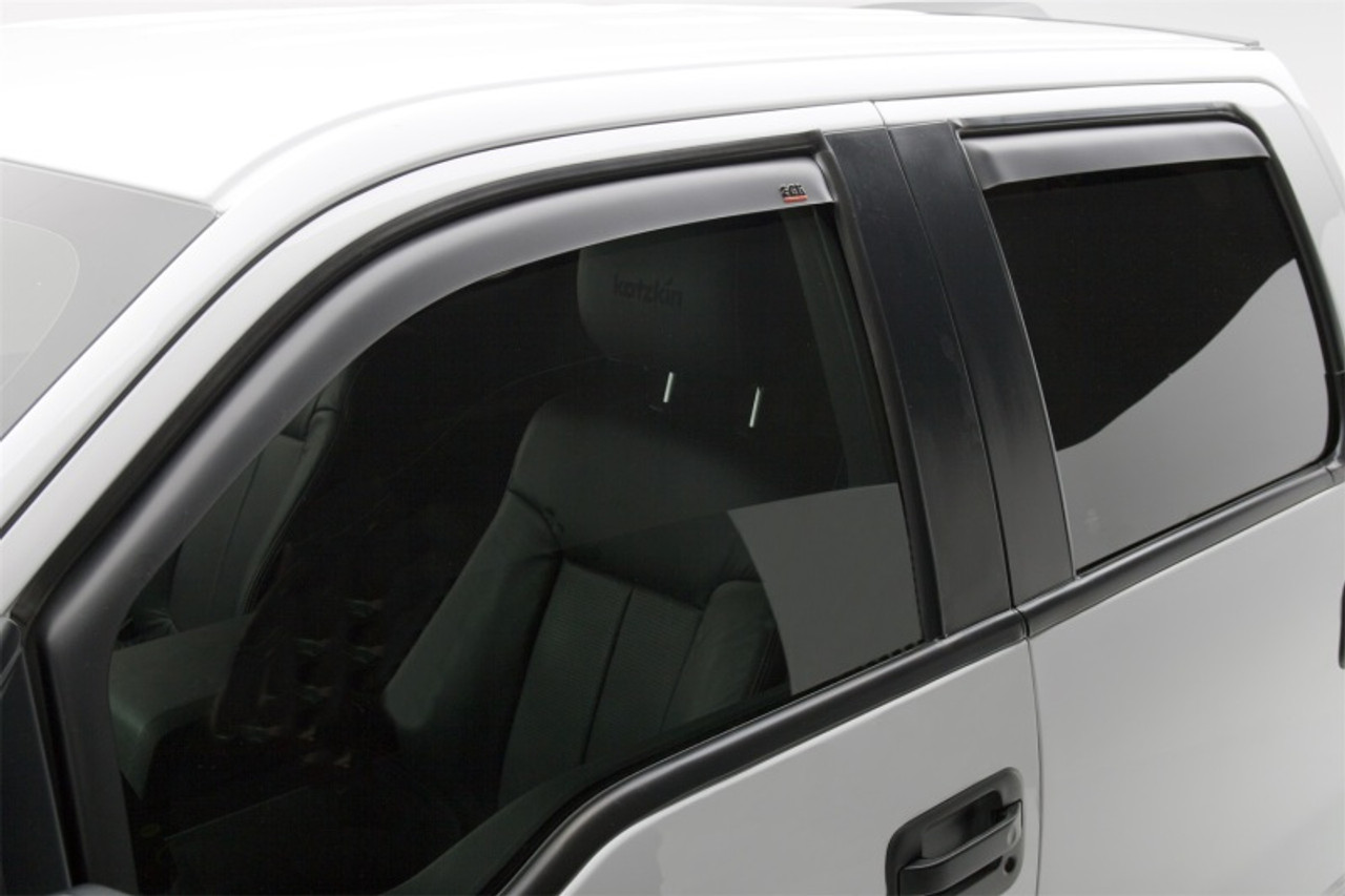 EGR 15+ Chevy Colorado/GMC Canyon Ext Cab In-Channel Window Visors - Set of 2 (561391) - 561391