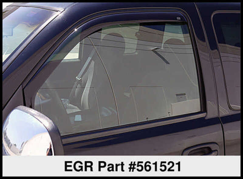 EGR 99+ Chev Silverado/GMC Sierra In-Channel Window Visors - Set of 2 (561521) - 561521