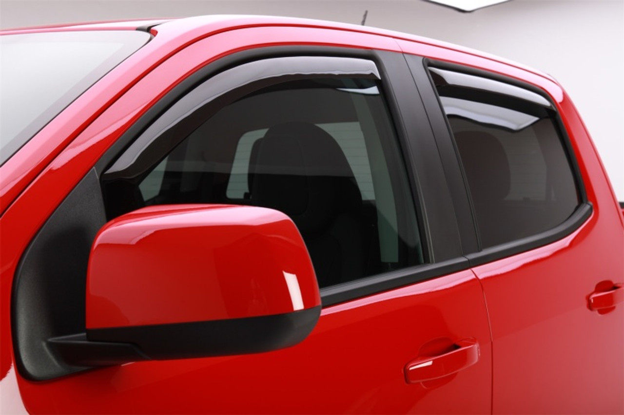 EGR 15+ Chevy Colorado/GMC Canyon Crew Cab In-Channel Window Visors - Set of 4 - 571391