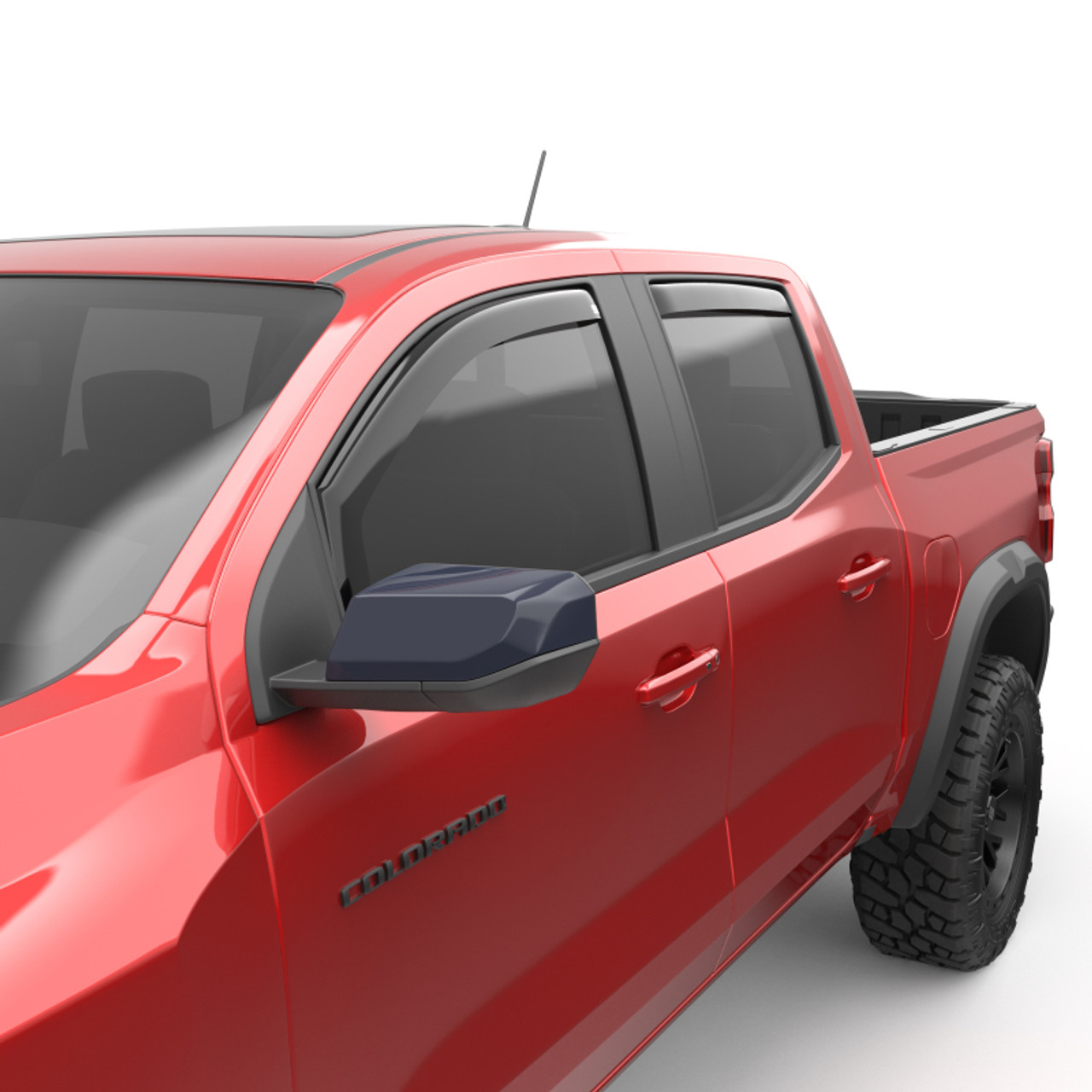 EGR 23-24 GM Colorado/Canyon In-Channel Window Visors - Set of 4 (571481) - 571481