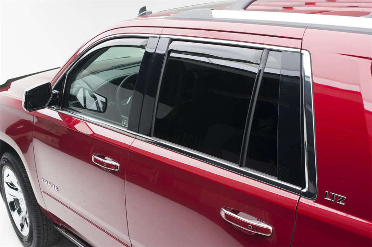EGR 15+ Chevy Tahoe/GMC Yukon In-Channel Window Visors - Set of 4 (571861) - 571861