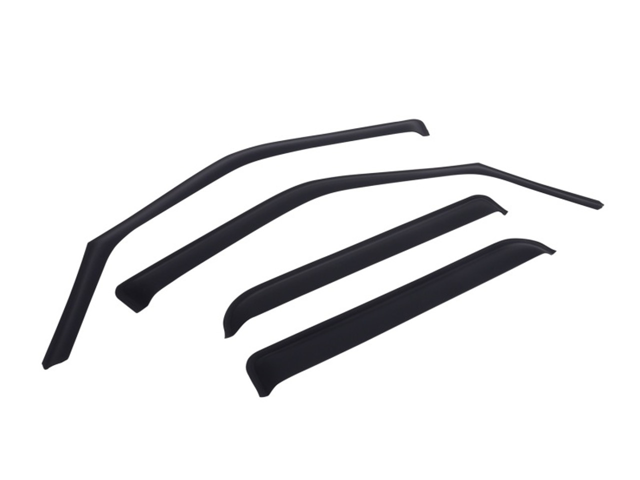 EGR 01-03 Ford F150 Super Crew In-Channel Window Visors - Set of 4 - Matte - 573125
