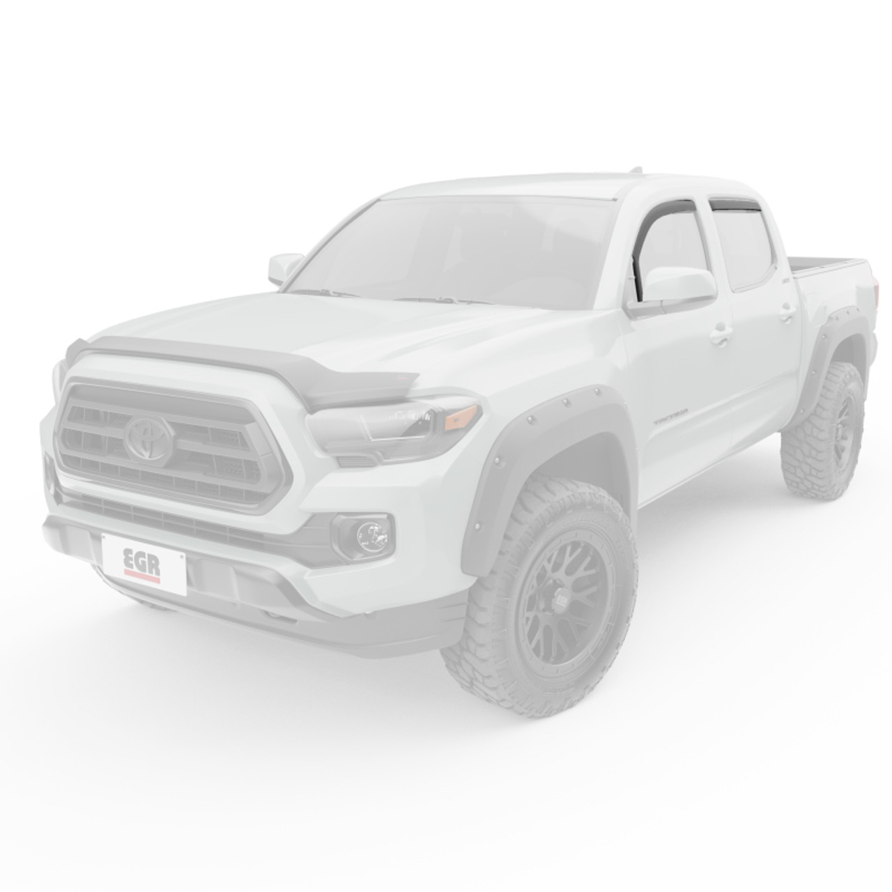 EGR 16-17 Toyota Tacoma In-Channel Window Visors - Matte (575085) - 575085