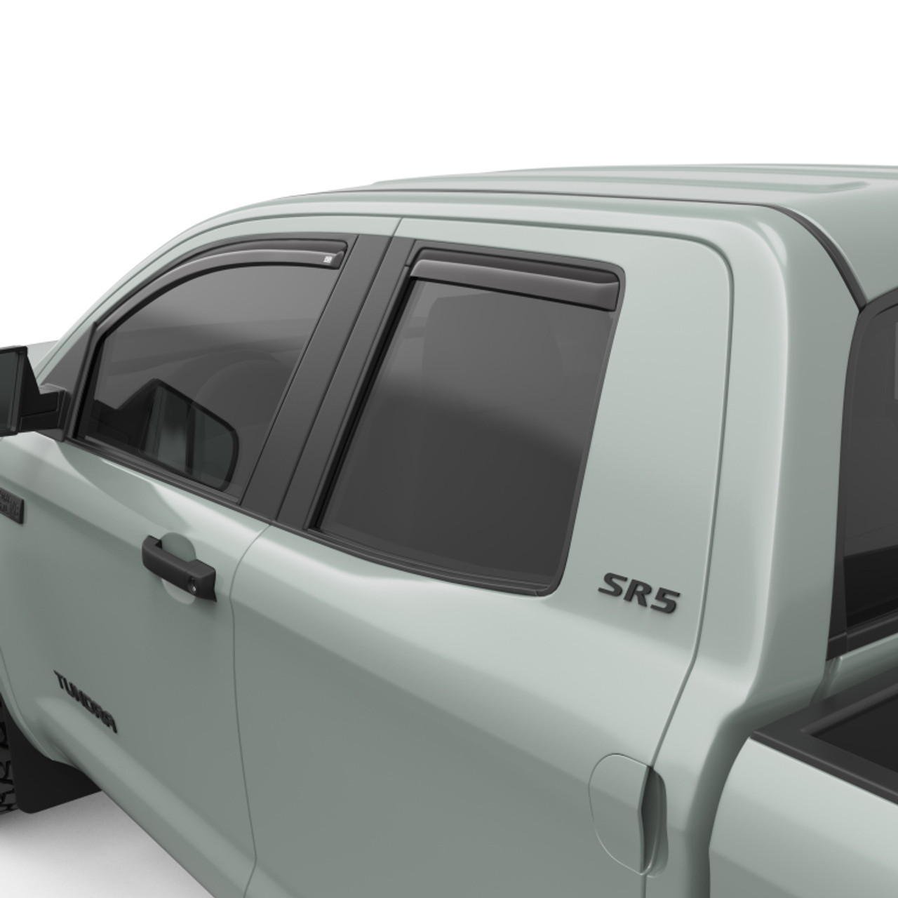 EGR 07+ Toyota Tundra Double Cab In-Channel Window Visors - Set of 4 (575091) - 575091