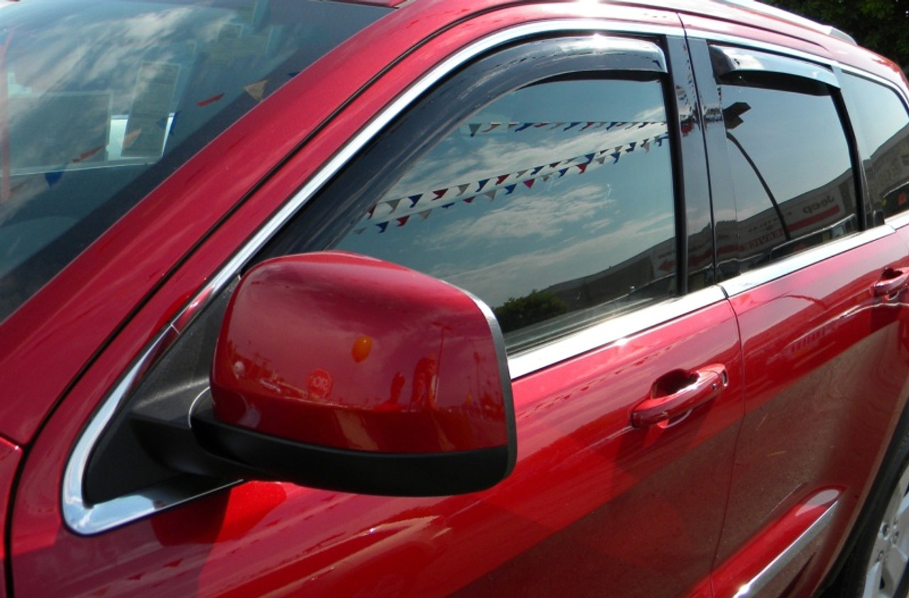 EGR 11+ Jeep Grand Cherokee In-Channel Window Visors - Set of 4 - 575131
