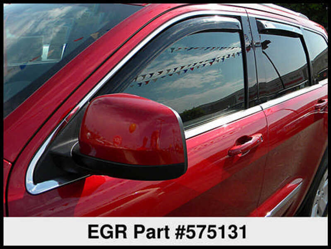 EGR 11+ Jeep Grand Cherokee In-Channel Window Visors - Set of 4 - 575131