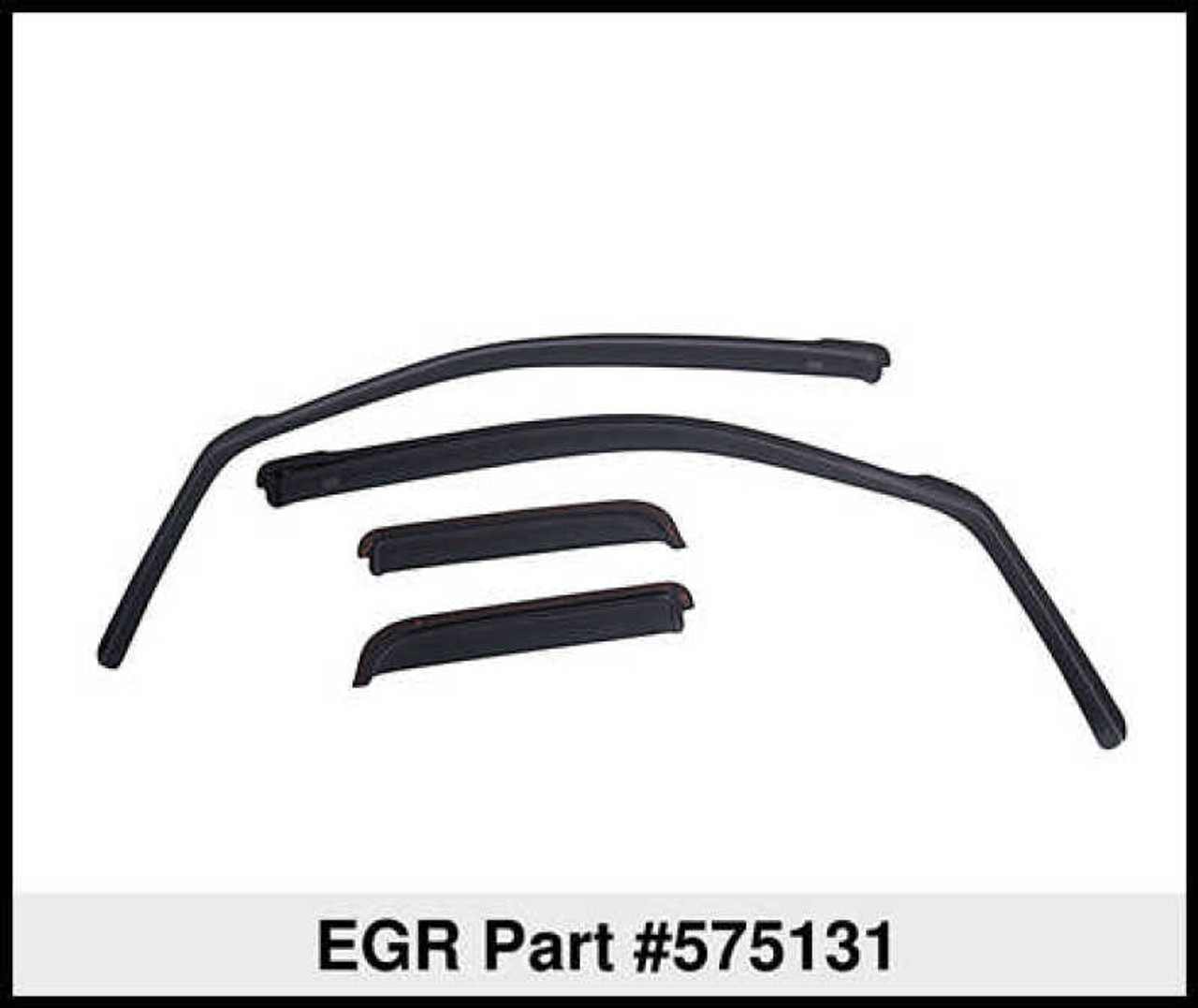EGR 11+ Jeep Grand Cherokee In-Channel Window Visors - Set of 4 - 575131