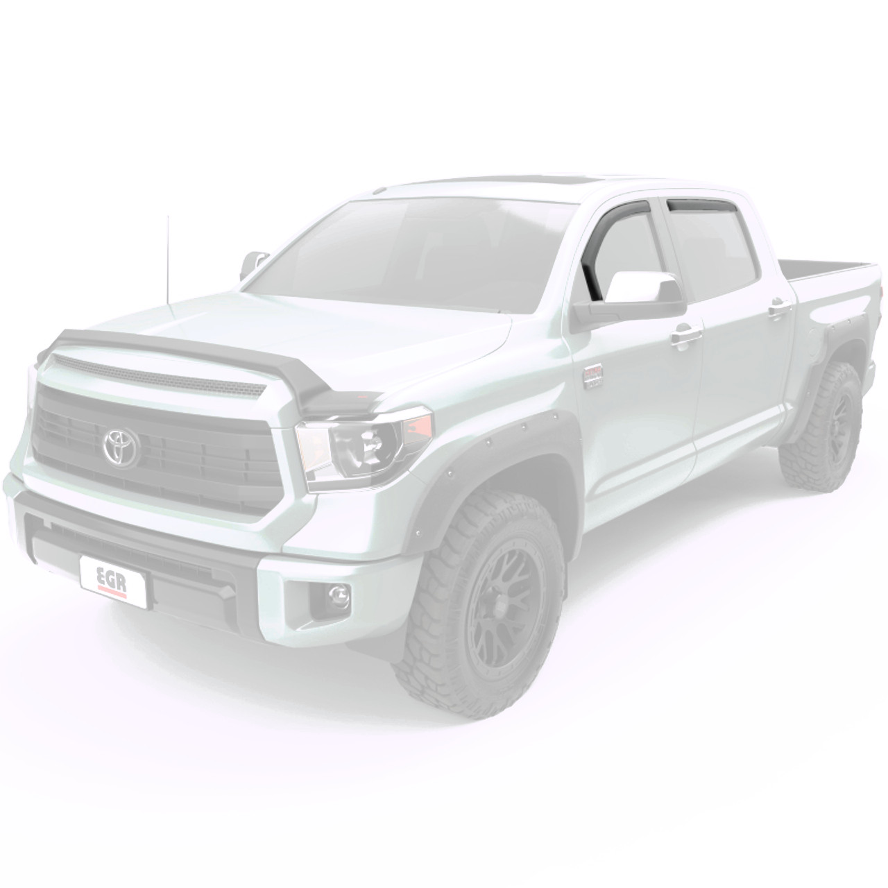 EGR 07+ Toyota Tundra Crewmax In-Channel Window Visors - Set of 4 (575191) - 575191