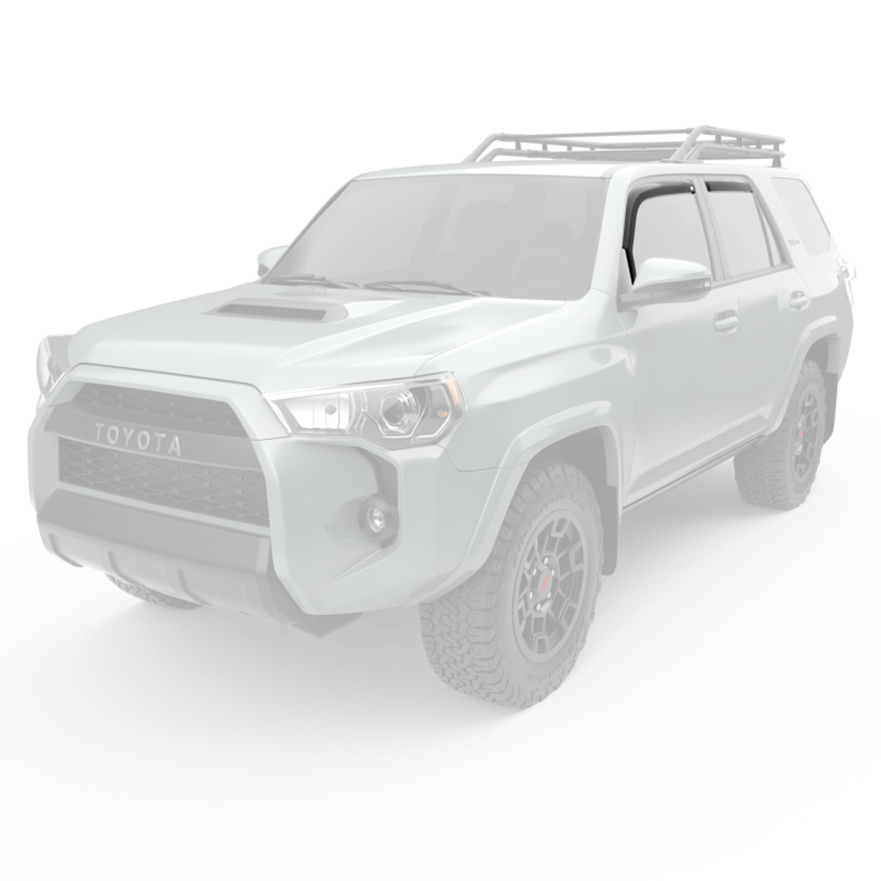 EGR 10+ Toyota 4Runner In-Channel Window Visors - Set of 4 (575221) - 575221